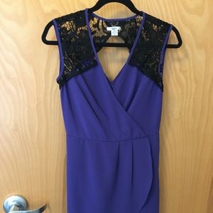 Purple Bar III Dress